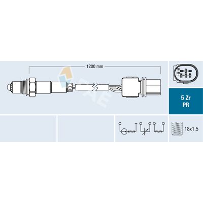 FAE - 75050 - VW - Sauerstoffsensor FAE - 75050 - VW - Sauerstoffsensor