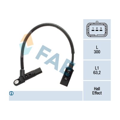 FAE 79381 Nockenwellensensor - Nockenwellenpositionssensor FAE 79381 Nockenwellensensor - Nockenwellenpositionssensor