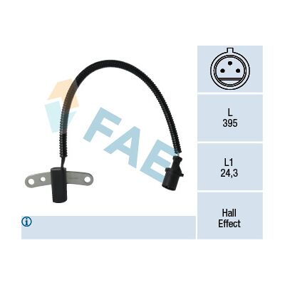 FAE - 79305 - 3-Hall-Prinzip - Crankshaft position sensor FAE - 79305 - 3-Hall-Prinzip - Crankshaft position sensor