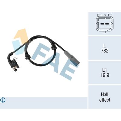FAE 78548 Hinterachse ABS Sensor - ABS Sensor FAE 78548 Hinterachse ABS Sensor - ABS Sensor