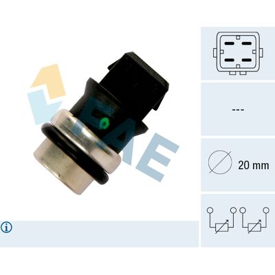 FAE 33650 Kühlmitteltemperatursensor - Kühlmitteltemperatursensor FAE 33650 Kühlmitteltemperatursensor - Kühlmitteltemperatursensor