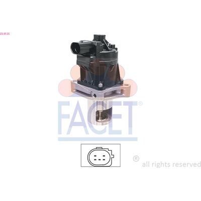 FACET Opel Mokka Mokka X Astra J Zafira EGR-Ventil - EGR, Soupape EGR - Autoteil FACET Opel Mokka Mokka X Astra J Zafira EGR-Ventil - EGR, Soupape EGR - Autoteil