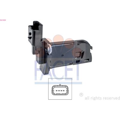 FACET 10.1535 Luftmassenmesser für Peugeot Boxer Van, 3008, 5008 - Luftmengenmesser FACET 10.1535 Luftmassenmesser für Peugeot Boxer Van, 3008, 5008 - Luftmengenmesser