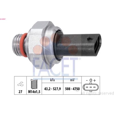 FACET 25.0007 Sauerstoffsensor - Produkttyp FACET 25.0007 Sauerstoffsensor - Produkttyp