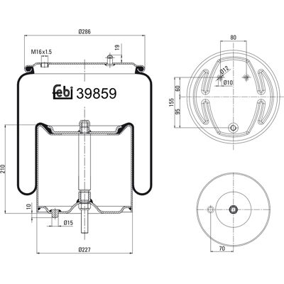 FEBI BILSTEIN Modell 39859 Luftfederungsschuhe - Luftfederung Boot FEBI BILSTEIN Modell 39859 Luftfederungsschuhe - Luftfederung Boot