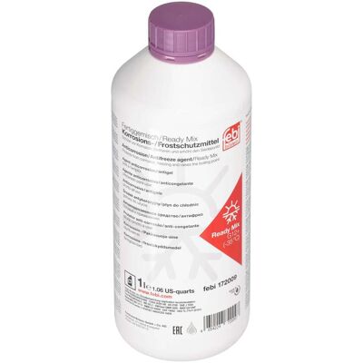 Febi Bilstein G012A8FA1S2 Lila Frostschutz -35°C - 1L Febi Bilstein G012A8FA1S2 Lila Frostschutz -35°C - 1L