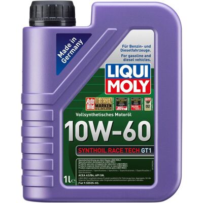 Liqui Moly Synthoil Race Tech GT1 10W-60 - Motoröl Liqui Moly Synthoil Race Tech GT1 10W-60 - Motoröl