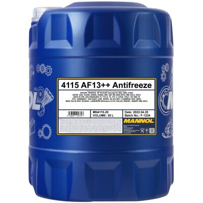 MANNOL MN4115-20 Frostschutz - 20L Rot G12 NATO S-759 Hochleistung MANNOL MN4115-20 Frostschutz - 20L Rot G12 NATO S-759 Hochleistung