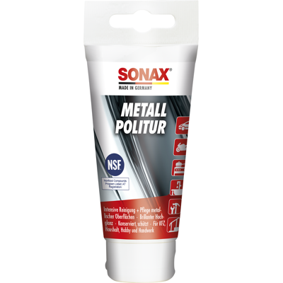 Sonax Metallpolitur - Rostschutz - 75 Ml Sonax Metallpolitur - Rostschutz - 75 Ml