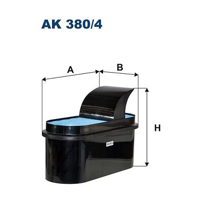 FILTRON AK 380/4 - Luftfilter für Mercedes-Benz Actros MP4/MP5, AROCS FILTRON AK 380/4 - Luftfilter für Mercedes-Benz Actros MP4/MP5, AROCS