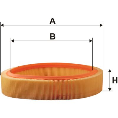Filtron Luftfilter AR 276 - Honda Accord, Renault 11, 19, 21, 9 Filtron Luftfilter AR 276 - Honda Accord, Renault 11, 19, 21, 9
