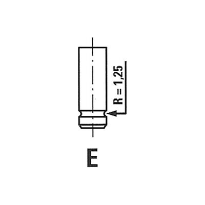 FRECCIA R3447/S Ventil - 37mm Durchmesser FRECCIA R3447/S Ventil - 37mm Durchmesser
