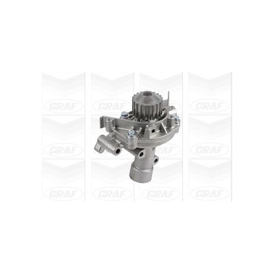 GRAF PA1045 Wasserpumpe - Impeller 64,5mm, Stahl, Für Zahnriemenantrieb GRAF PA1045 Wasserpumpe - Impeller 64,5mm, Stahl, Für Zahnriemenantrieb