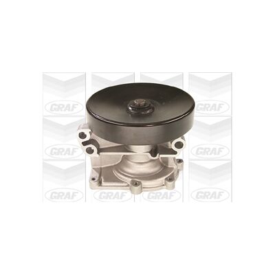 GRAF PA636 Wasserpumpe - Impeller 70mm, Gusseisen, Für Keilriemen GRAF PA636 Wasserpumpe - Impeller 70mm, Gusseisen, Für Keilriemen