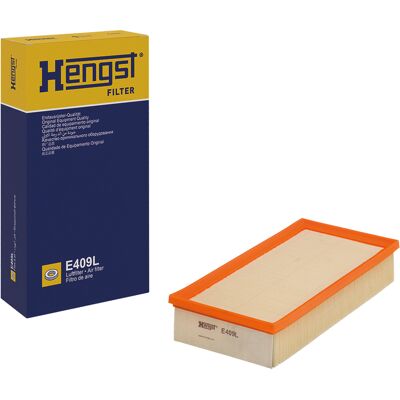 Hengst E409L Luftfilter für BMW & Alpina - 288x149x57mm Hengst E409L Luftfilter für BMW & Alpina - 288x149x57mm
