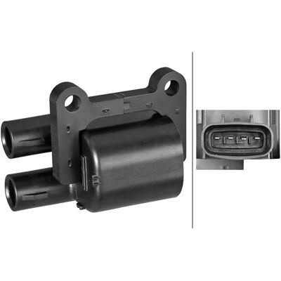 HELLA 5DA 358 102-051 Zündspule - Zündspule HELLA 5DA 358 102-051 Zündspule - Zündspule
