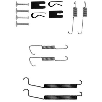 Textar Zubehörsatz, Bremsbacken 97033500 Für Peugeot Textar Zubehörsatz, Bremsbacken 97033500 Für Peugeot