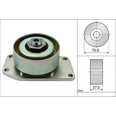INA 531 0306 10 - Spannrolle für Keilriemen INA 531 0306 10 - Spannrolle für Keilriemen