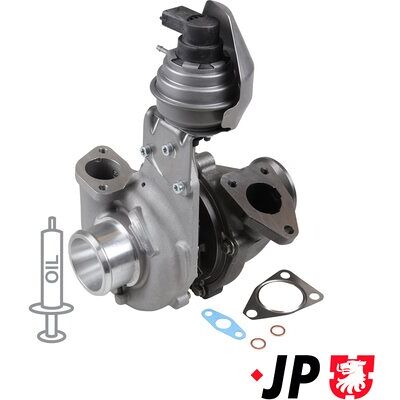 JP Group Turbolader mit Dichtungen - Für Opel/Chevrolet 1956cc JP Group Turbolader mit Dichtungen - Für Opel/Chevrolet 1956cc