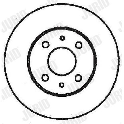 JURID 561340JC Bremsscheibe - Alfa Romeo, Fiat, Lancia JURID 561340JC Bremsscheibe - Alfa Romeo, Fiat, Lancia