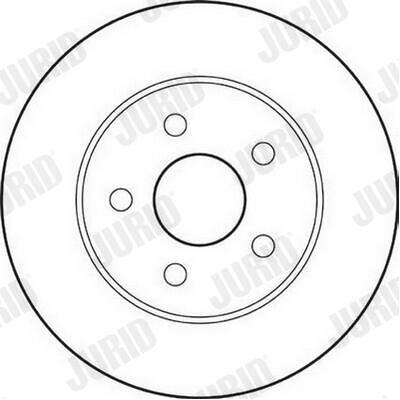 JURID 562193JC - 280 12 5 108 beschichtet - Jaguar S-Type, X-Type, Mondeo 3 JURID 562193JC - 280 12 5 108 beschichtet - Jaguar S-Type, X-Type, Mondeo 3