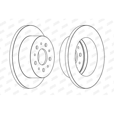 JURID Fiat Ducato 280x16mm Bremsscheibe - Van, Chassis, Minibus JURID Fiat Ducato 280x16mm Bremsscheibe - Van, Chassis, Minibus