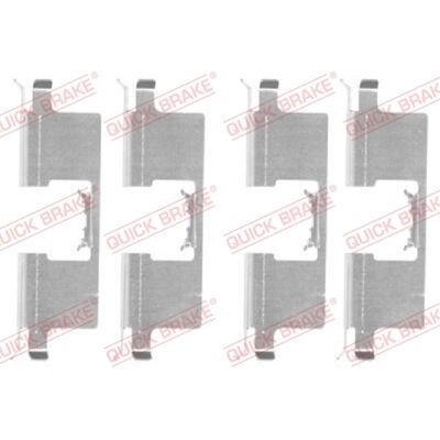 QUICK BRAKE - QB109-1745 - Rear - Montagesatz Bremsbeläge QUICK BRAKE - QB109-1745 - Rear - Montagesatz Bremsbeläge