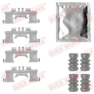 QUICK BRAKE 109-1812 - Bremsbeläge Satz für Nissan Pixo QUICK BRAKE 109-1812 - Bremsbeläge Satz für Nissan Pixo
