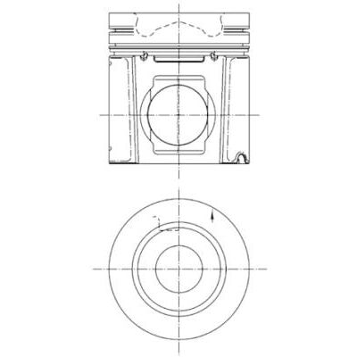 KOLBENSCHMIDT - 99496961 - Piston - Reparaturkit KOLBENSCHMIDT - 99496961 - Piston - Reparaturkit