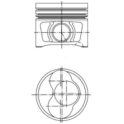 Kolbenschmidt 81,01mm Kolben für VW Audi 3-4 Zylinder Kolbenschmidt 81,01mm Kolben für VW Audi 3-4 Zylinder