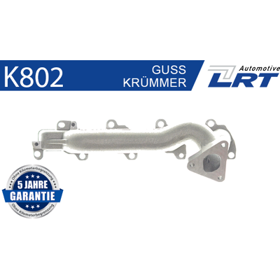 Mercedes-Benz K802 Abgaskrümmer mit Anbauteilen - Turbo-Kompatibel Mercedes-Benz K802 Abgaskrümmer mit Anbauteilen - Turbo-Kompatibel