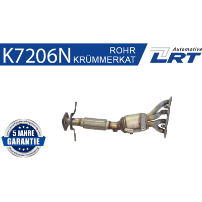 LRT - K7206N - OBD - Mit Anbauteilen - Katalysator LRT - K7206N - OBD - Mit Anbauteilen - Katalysator