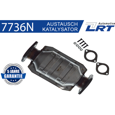Nissan 7736N Euro 1/2 Katalysator - Mit Anbauteilen Nissan 7736N Euro 1/2 Katalysator - Mit Anbauteilen