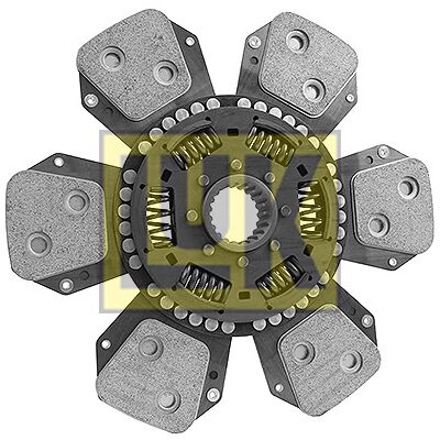 LuK 333 0115 10 Kupplungsscheibe - Einkreis, 330mm, Schwungradseite LuK 333 0115 10 Kupplungsscheibe - Einkreis, 330mm, Schwungradseite