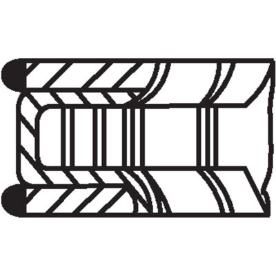 MAHLE Kolbenringsatz 001 24 N0 - Für Mercedes-Benz MAHLE Kolbenringsatz 001 24 N0 - Für Mercedes-Benz