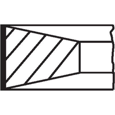 MAHLE Kolbenringensatz 040 07 V0 - Kolbenringe MAHLE Kolbenringensatz 040 07 V0 - Kolbenringe