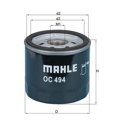 KNECHT OC 494 Ölfilter - Ölfilter KNECHT OC 494 Ölfilter - Ölfilter