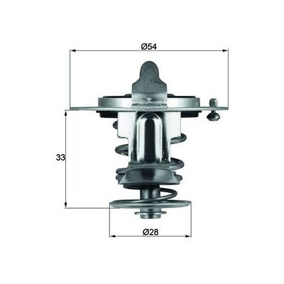 MAHLE TX 72 85D Thermostat - Zuverlässige Kühlregelung MAHLE TX 72 85D Thermostat - Zuverlässige Kühlregelung