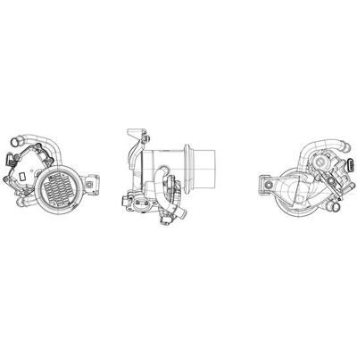 MAHLE ORIGINAL CE 54 000P EGR-Kühler mit Ventil - EGR Kühler MAHLE ORIGINAL CE 54 000P EGR-Kühler mit Ventil - EGR Kühler