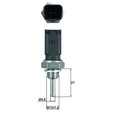MAHLE TSE 25 Original Kühlmittel-Temperatursensor - Autoersatzteile MAHLE TSE 25 Original Kühlmittel-Temperatursensor - Autoersatzteile