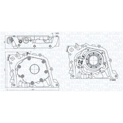 MAGNETI MARELLI 351516000126 - Ölpumpe MAGNETI MARELLI 351516000126 - Ölpumpe