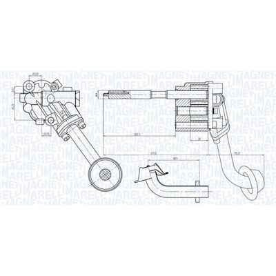 MAGNETI MARELLI 351516000023 - Ölpumpe MAGNETI MARELLI 351516000023 - Ölpumpe
