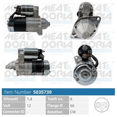 Meat & Doria 5035739 Für Mitsubishi Meat & Doria 5035739 Für Mitsubishi