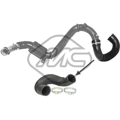 Metalcaucho Ladeluftschlauch 09965 Für Opel Renault Metalcaucho Ladeluftschlauch 09965 Für Opel Renault