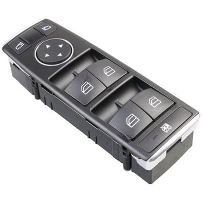 Mercedes-Benz C-Klasse Fensterheber-Schalter - Schwarz - Autotürschalter Mercedes-Benz C-Klasse Fensterheber-Schalter - Schwarz - Autotürschalter