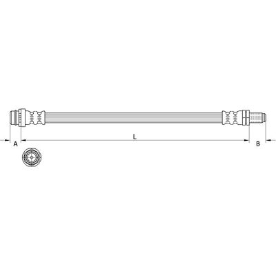 Metzger 4111641 Bremsschlauch - Volvo XC60 Metzger 4111641 Bremsschlauch - Volvo XC60