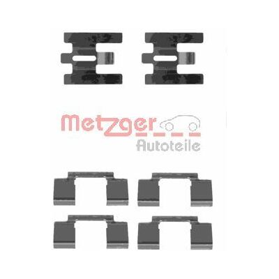 Metzger Volvo 740-940 Bremsbelagsatz - Vorderachse Zubehör Metzger Volvo 740-940 Bremsbelagsatz - Vorderachse Zubehör