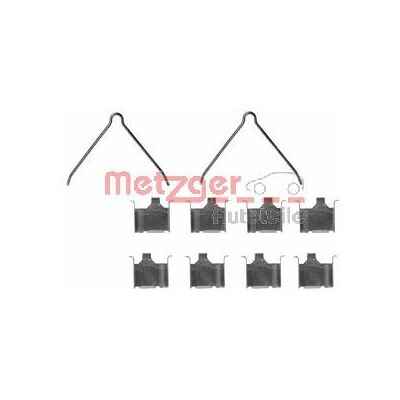 Metzger Mazda 323 6 Hinterachse Bremsbeläge Zubehör Metzger Mazda 323 6 Hinterachse Bremsbeläge Zubehör