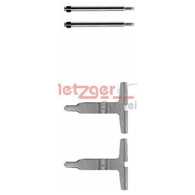 Metzger Hinterachse Bremsbeläge Satz - Für Mercedes-Benz & Chrysler Metzger Hinterachse Bremsbeläge Satz - Für Mercedes-Benz & Chrysler
