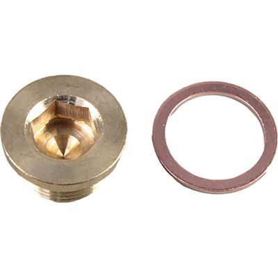 METZGER M20x1,5 Messing Ölablassschraube mit Dichtring - Ölwanne METZGER M20x1,5 Messing Ölablassschraube mit Dichtring - Ölwanne